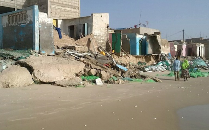 [Audio] – Sénégal: Des villages engloutis par la mer à Saint-Louis