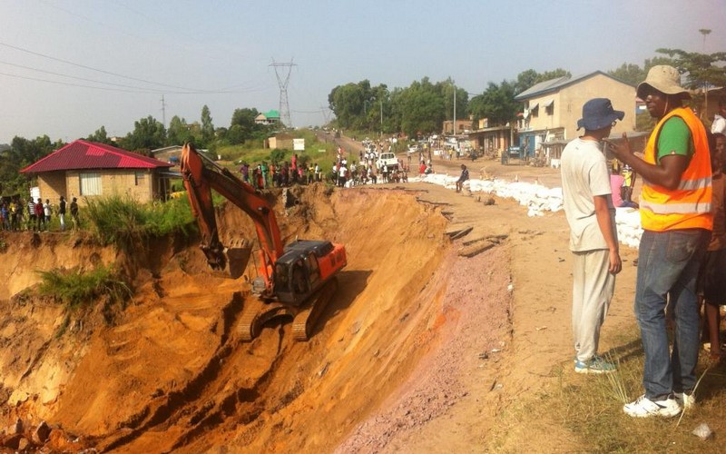 Kinshasa encore sous la menace de nouveaux risques d’inondations après avoir enregistrée 4 morts