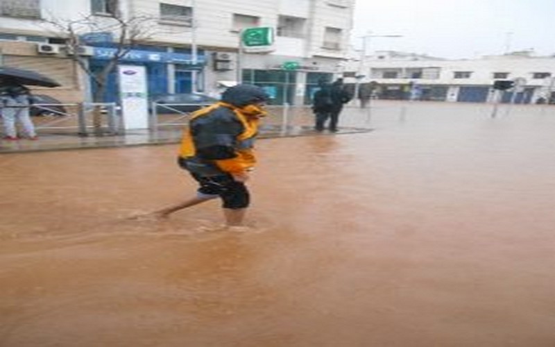 Rabat et Salé englouties par les eaux suites aux fortes pluies du 23 février