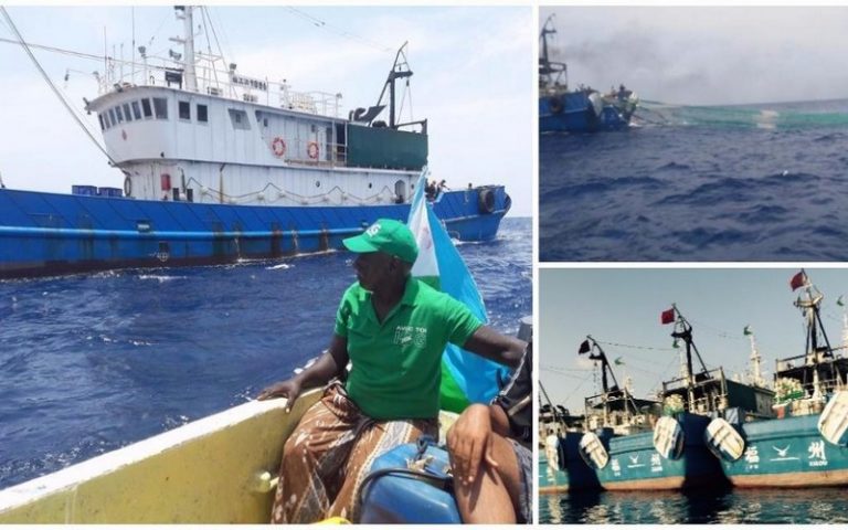 Six chalutiers chinois repérés à Djibouti en pleine pratique de pêche illégale