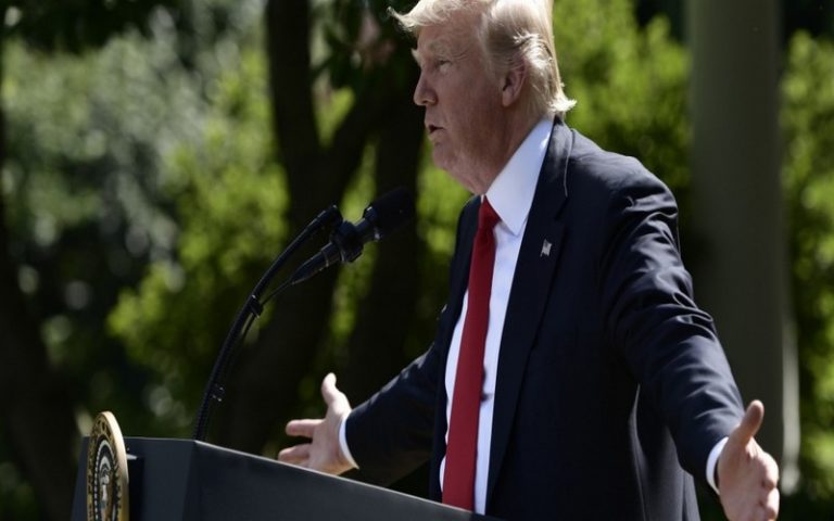 Donald Trump annonce le retrait officiel des Etats-Unis de l&rsquo;Accord de Paris sur le climat
