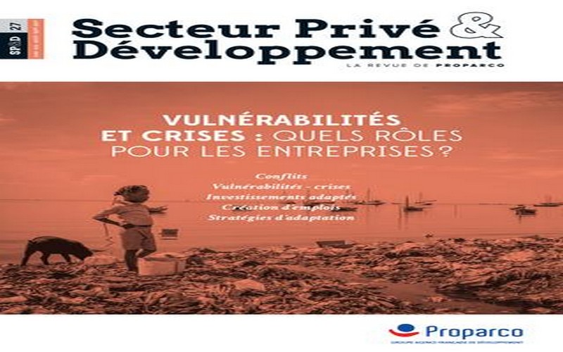 La revue de PROPARCO n°27 met le secteur privé au centre de sa stratégie pour limiter les impacts des crises