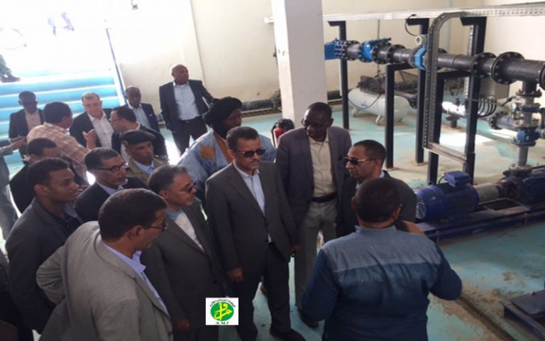 Mauritanie : Yahya Ould Abdedayem visite le projet Aftout-Chergui