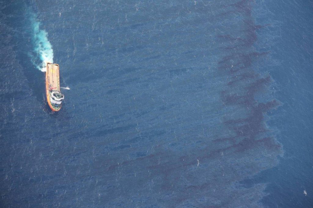 Catastrophe écologique en mer de Chine: la marée noire aurait triplé de taille