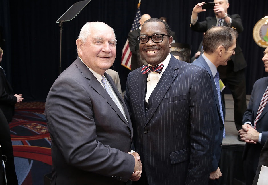 Akinwumi Adesina invite les États-Unis à appuyer l’agriculture commerciale africaine
