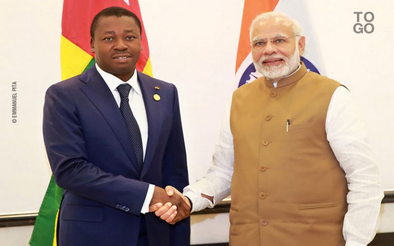 En Inde, Faure Gnassingbé mise sur l’énergie solaire pour son développement