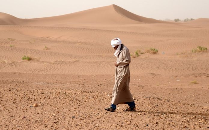 hausse de 10 % du désert du Sahara