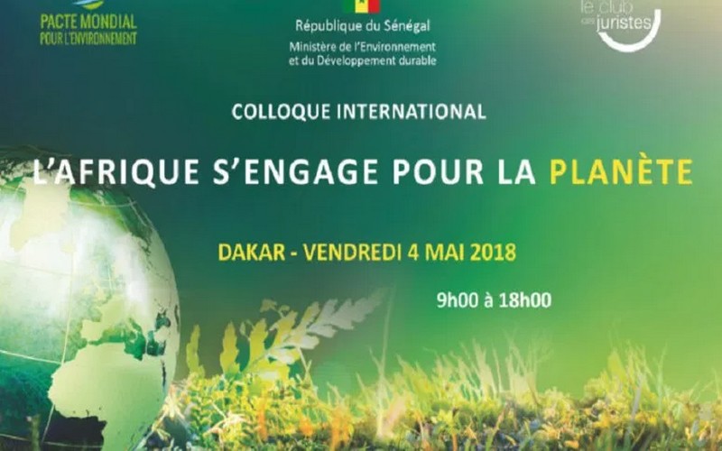 Un colloque pour le projet de Pacte mondial pour l’environnement au Sénégal