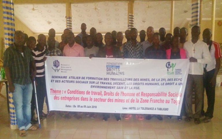 SADD déterminée à faire de la RSE une réalité au Togo