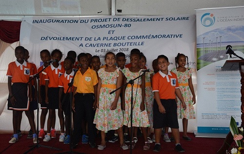 Rodrigues (Maurice) de l’eau potable par dessalement grâce à l’énergie solaire