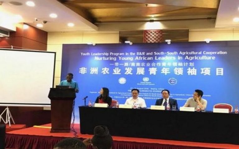 30 jeunes africains bénéficient d’une formation agricole initiée par la Chine