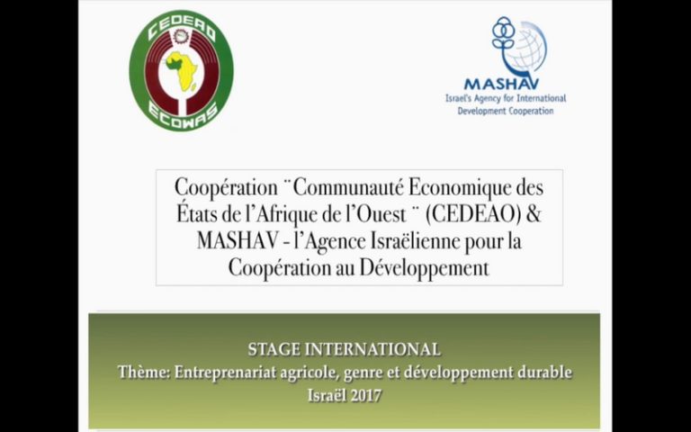 Des professionnels agricoles de la CEDEAO outillés à l’entrepreneuriat agricole