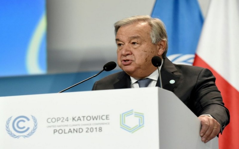 COP24 : Antonio Guterres appelle à « ne pas trahir les générations futures »