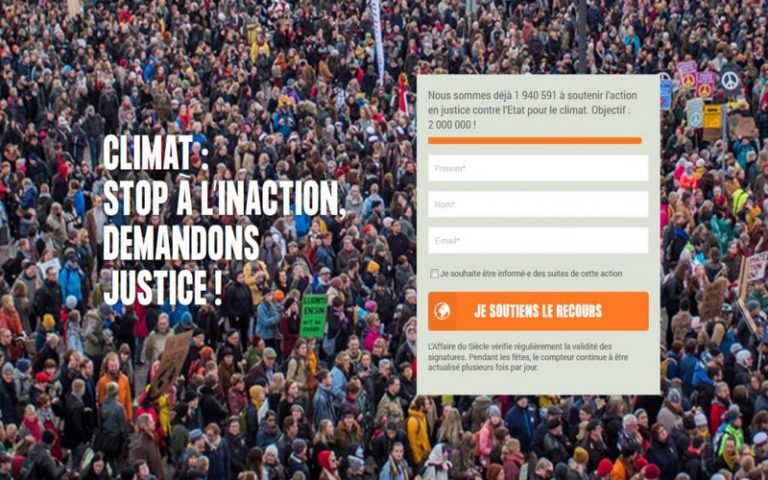 Pétition contre l’Etat français : environ deux millions de signatures déjà collectées