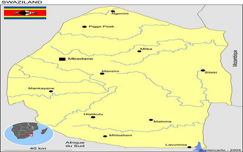 eSwatini (ex Swaziland) : quatre barrages débordés à cause de fortes pluies