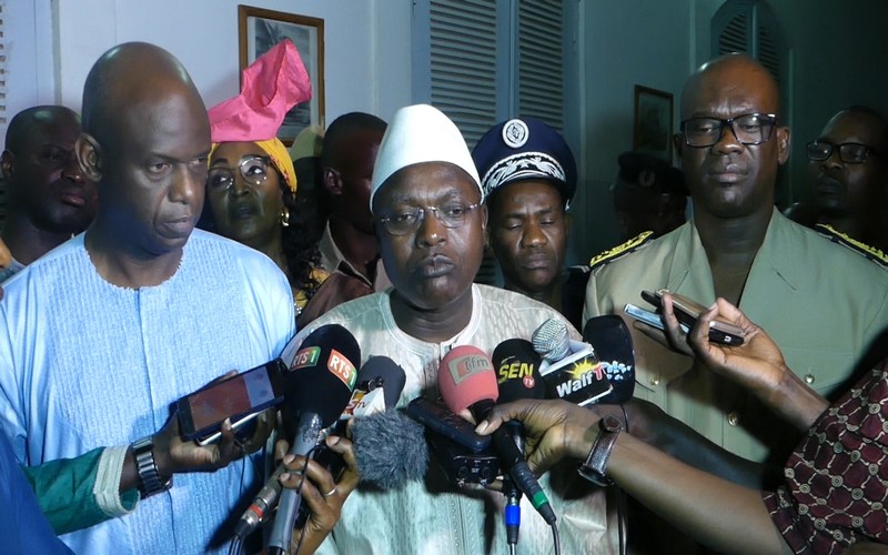 Les travaux de balisage de la brèche de Saint-Louis (Sénégal) démarrés