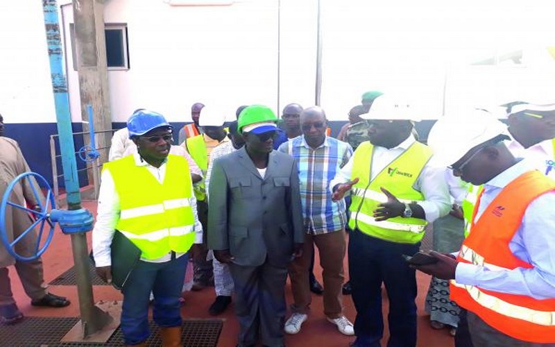 Sambou Wague s’enquiert du taux des travaux du projet d’eau potable de kabala (Mali)