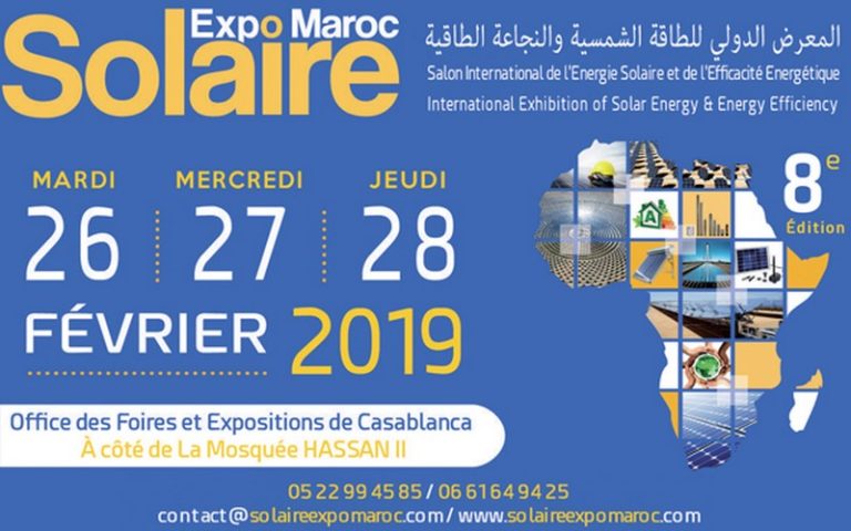 Le Salon « Solaire Expo Maroc » ouvert à Casablanca