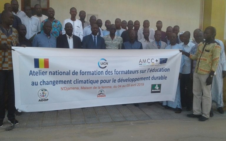 Lutte contre le changement climatique au Tchad : l’UICN forme les enseignants