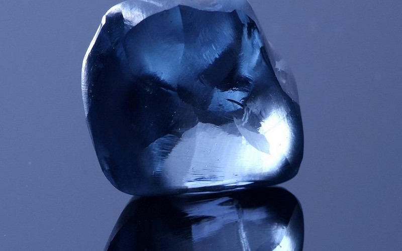 Un gros et rare diamant bleu de plus de 20 carats découvert au Botswana