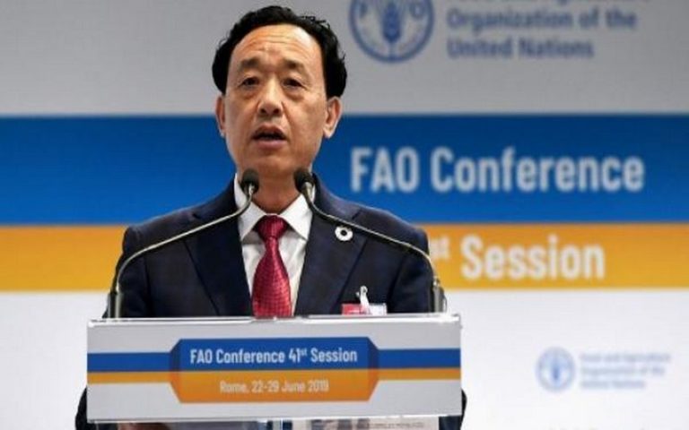 Le Chinois Qu Dongyu élu nouveau directeur général de la FAO