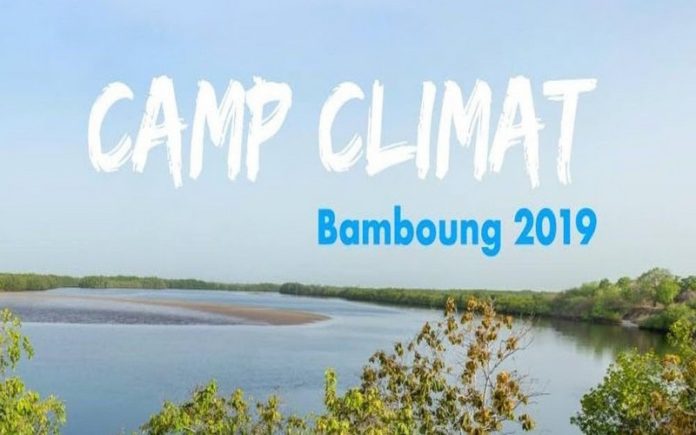 Camp Climat Sénégal 2019 300 personnes engagées dans la bataille climatique font vibrer l'île de Bamboung