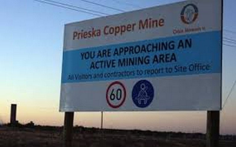 Le gouvernement sud-africain accorde un permis d’exploitation minière pour le projet Prieska