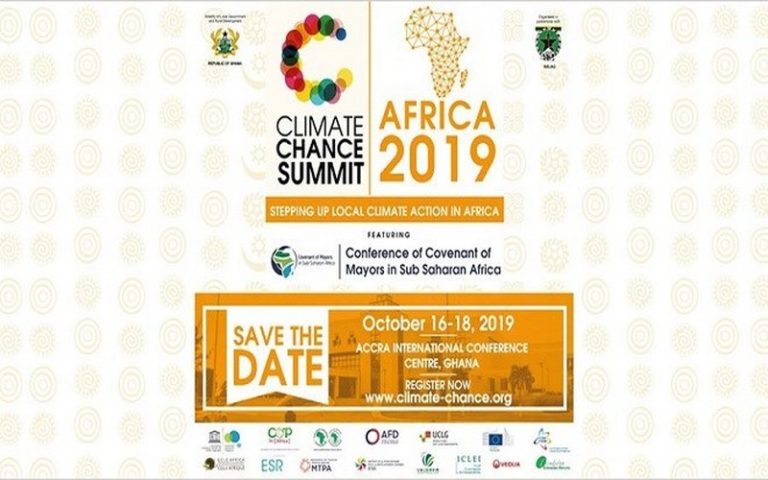 Le sommet Climate Chance – Afrique 2019 ouvert le 16 octobre au Ghana