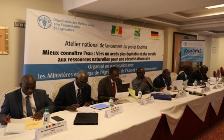 Gouvernance de l’eau : le Sénégal lance projet KnoWat