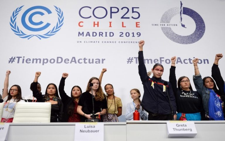 COP25 : les jeunes activistes à la rescousse de Greta Thunberg dans son combat