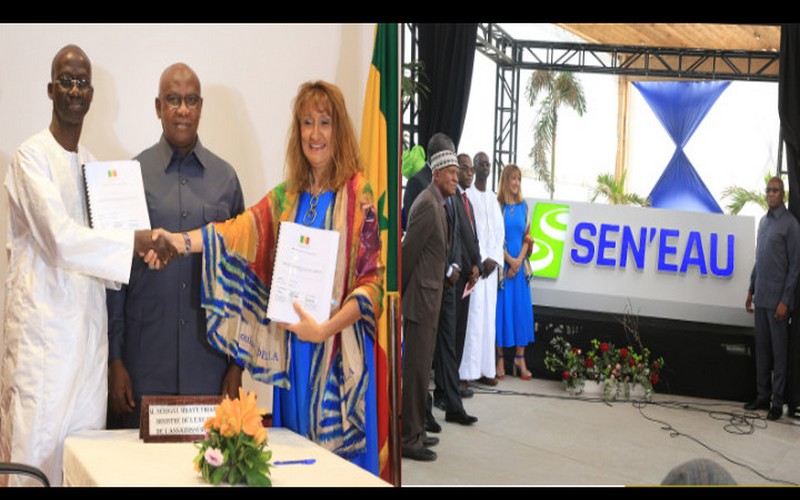 Suez signe officiellement le contrat pour la production et la distribution d’eau au Sénégal