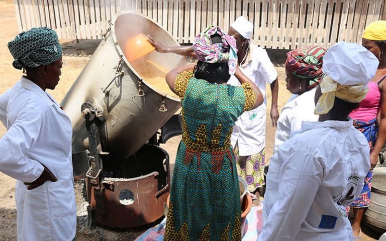 Au Bénin, la production de riz étuvé apporte un nouveau souffle aux communes rurales du centre