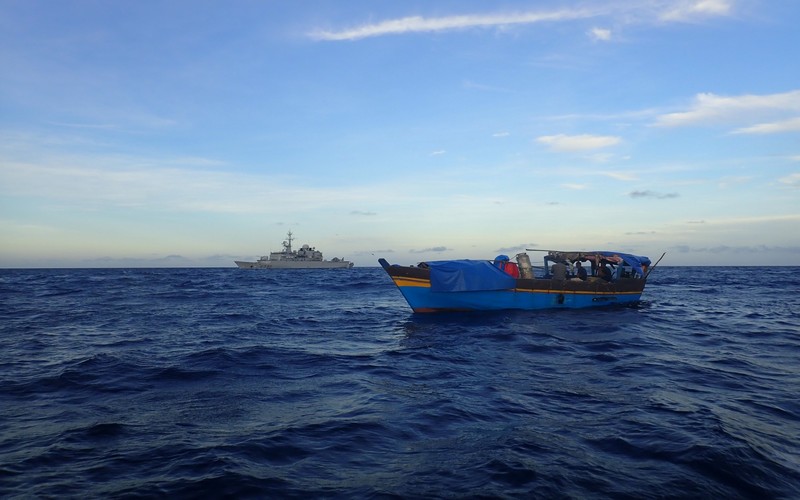 FAZSOI : Opération « Police des pêches » pour le Floréal à proximité de l’archipel des îles Glorieuses