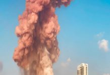 Au moins 100 morts et 4 000 blessés enregistrés dans l’explosion d’un entrepôt stockant 2 750 tonnes de nitrate d’ammonium au Liban