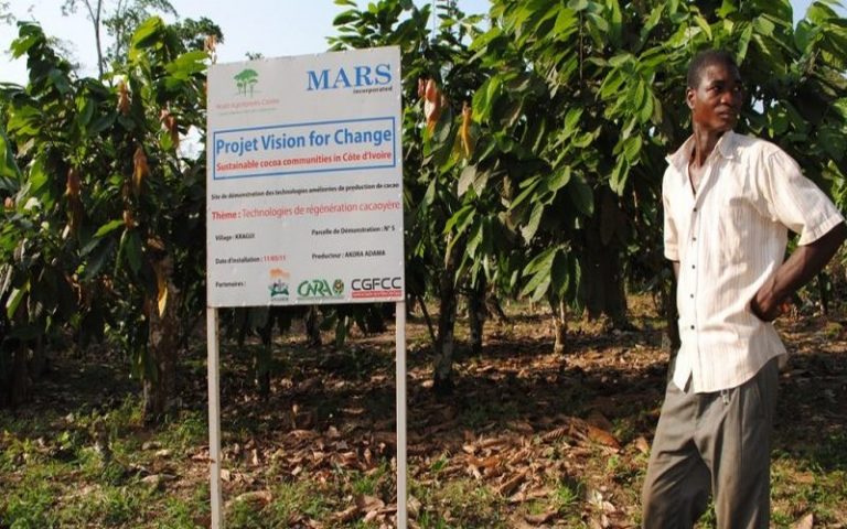Le FVC finance un projet d’agro écologie autour du cacao en Côte d’Ivoire