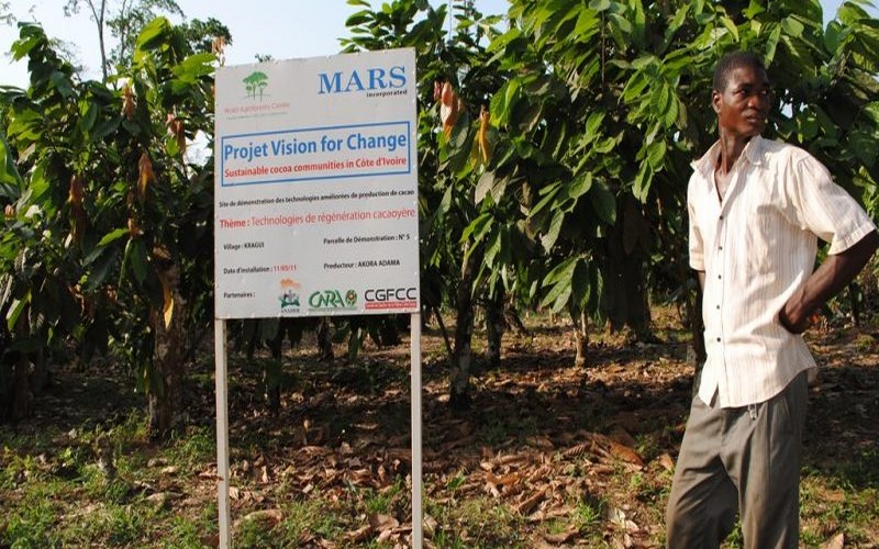 Le FVC finance un projet d’agro écologie autour du cacao en Côte d’Ivoire