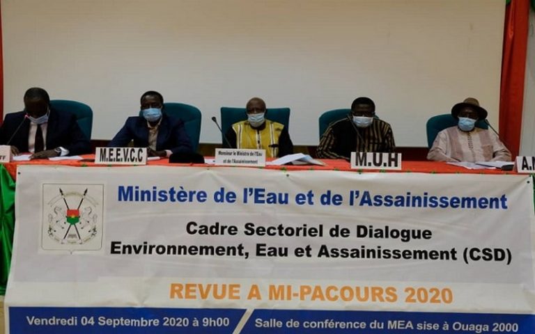 Cadre sectoriel de dialogue « Environnement, eau et assainissement » : Résultats satisfaisants au premier semestre de l’année 2020