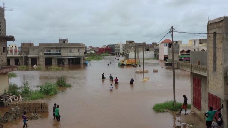 Le Sénégal multiplie ses efforts pour sortir les populations des eaux consécutives aux récentes fortes pluies