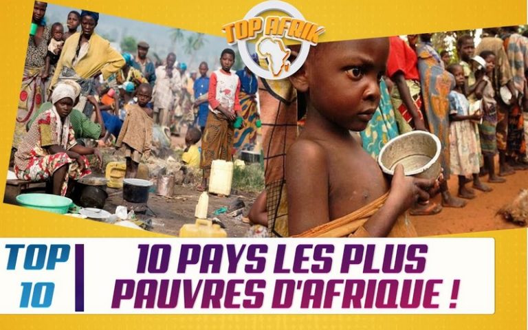 Top 10 des pays les plus pauvres d’Afrique