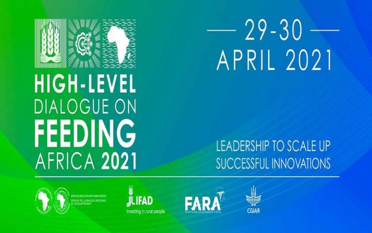 Un dialogue virtuel de haut niveau baptisé « Nourrir l&rsquo;Afrique : leadership pour intensifier les innovations réussies » prévu fin avril 2021