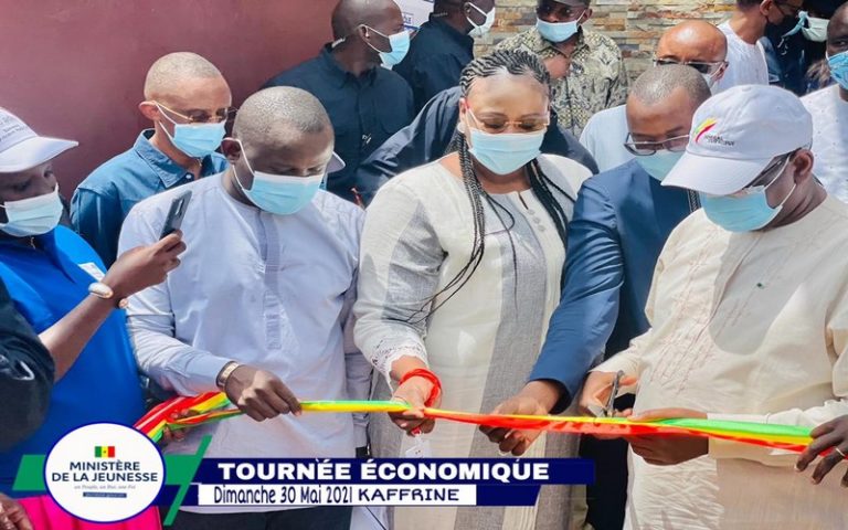 En tournée économique, le chef de l’Etat du Sénégal lance les plateformes « Pôle emploi et Entrepreneuriat » à Kaffrine