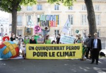 Greenpeace France met en exergue les résultats de la loi Climat