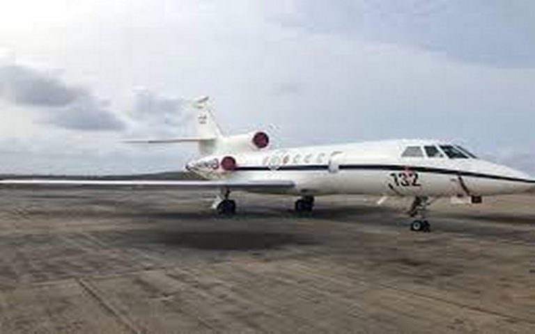 Le Falcon 50 de Dakar en mission de surveillance des pêches dans le Golfe de Guinée