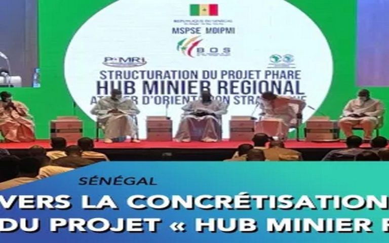 Le du projet « Hub minier Régional » compte faire du Sénégal un centre de référence des services miniers
