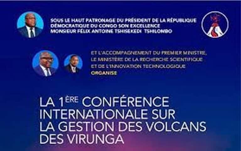 La RDC annonce la tenue de la 1ère conférence internationale sur la gestion des volcans de Virunga