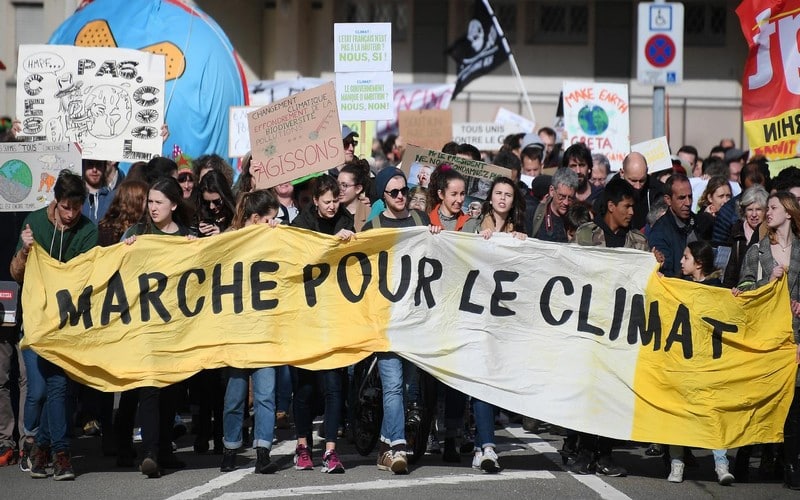 Retour des marches pour le climat en France après une pause imposée par le Covid-19