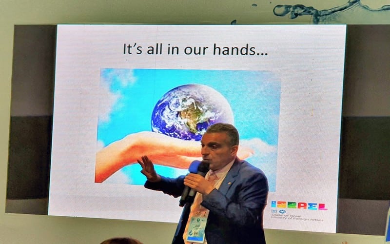 Gestion de l’eau : Gideon Behar plaide pour une agriculture basée sur le système goutte à goutte