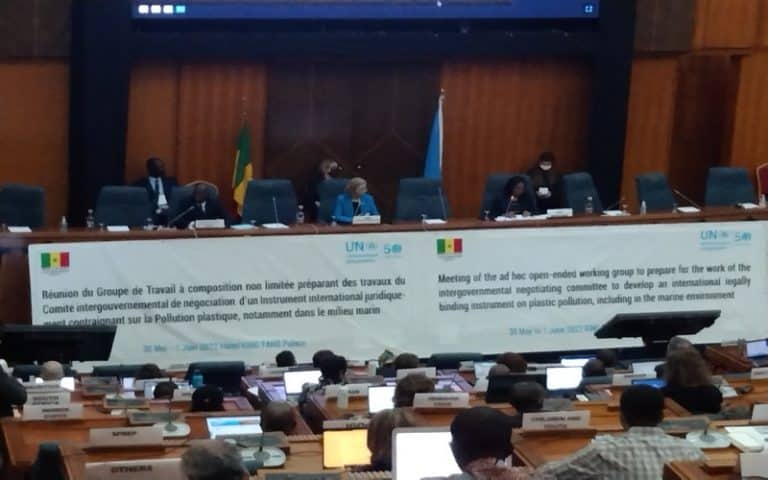 « Sept milliards de tonnes de plastiques sont aujourd’hui constitués de déchets », regrette Abdou Karim Sall