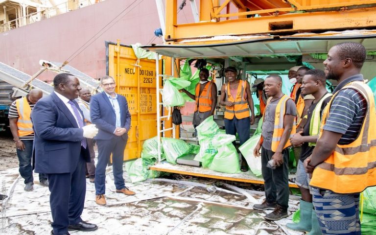 Le Bénin a réceptionné 242 000 tonnes d’intrants sur les 270 000 pour le compte de campagne agricole 2022-2023