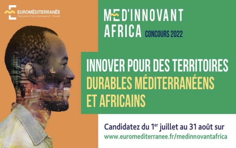 Euroméditerranée lance la 3ème édition de MED’INNOVANT AFRICA, le concours pour la ville durable méditerranéenne à destination des startups africaines